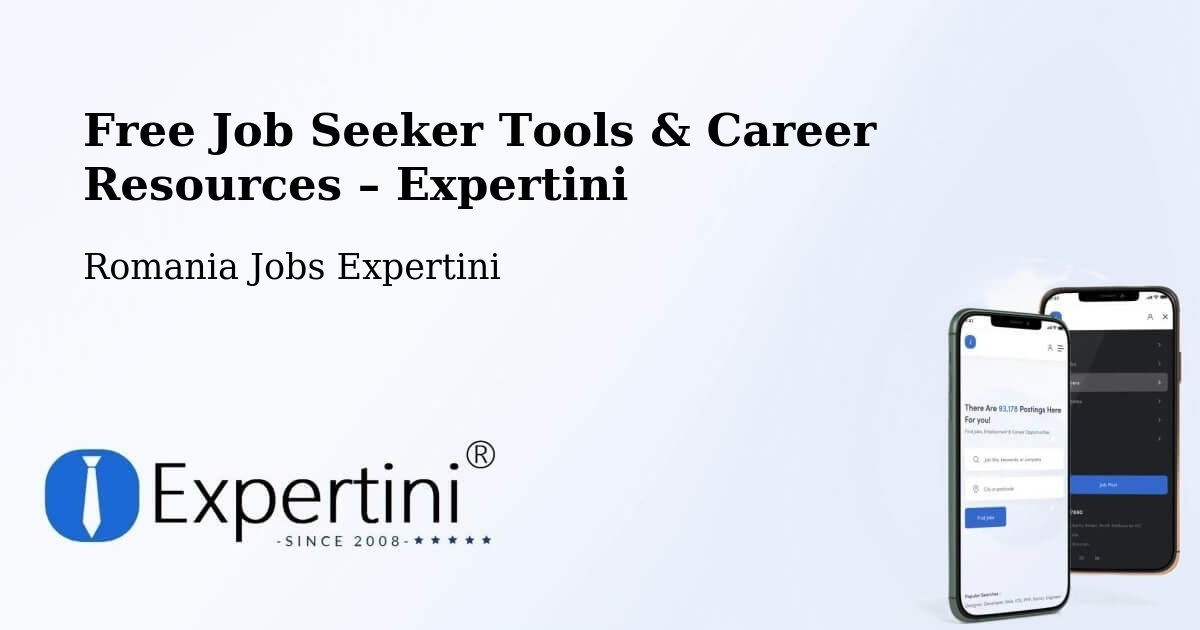 Free Job Seeker Tools & Career Resources – Comuna Barcea - Comuna Barcea, Romania Jobs Expertini